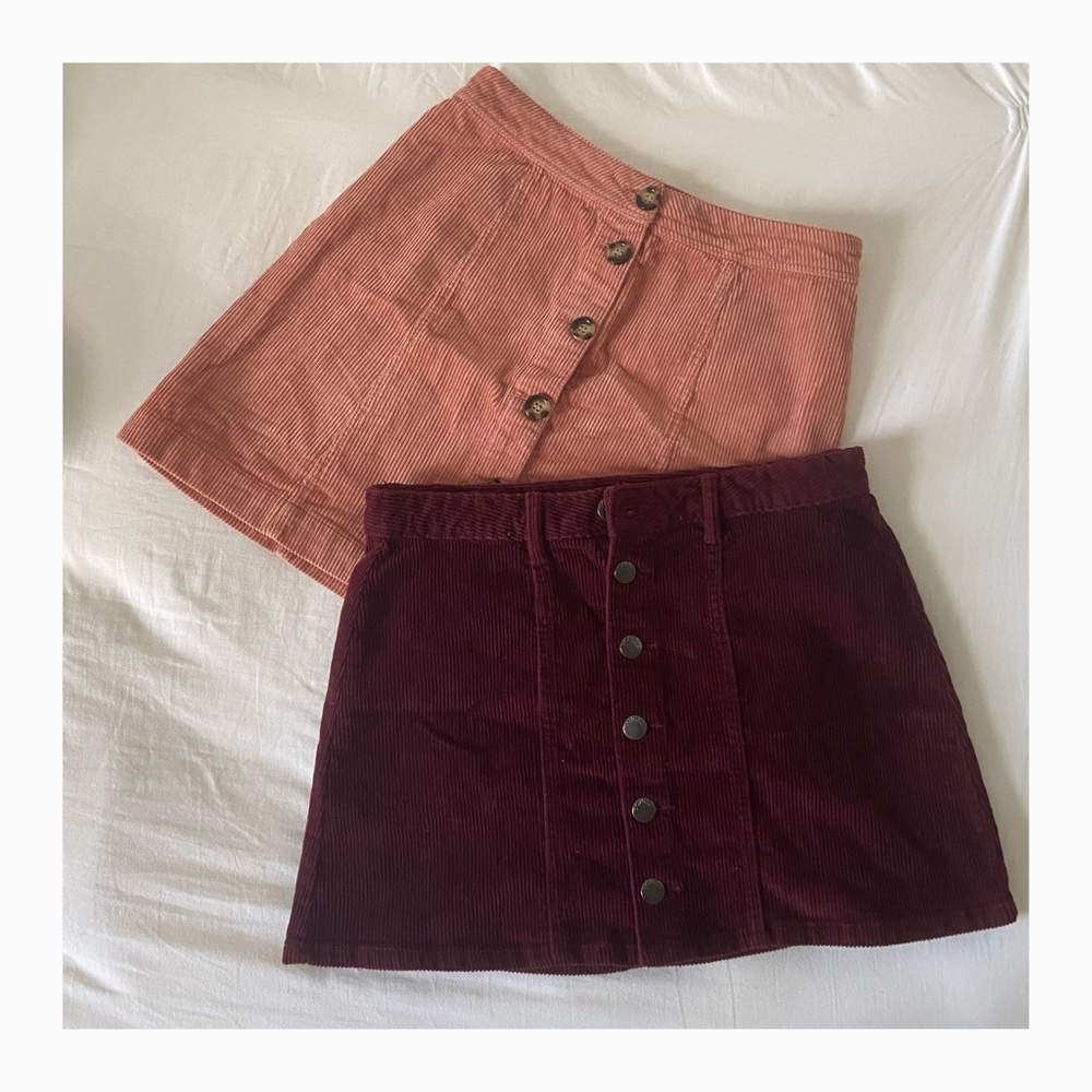 H&M, BONGO CORDUROY SKIRT SET